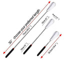 Stainless Steel Non Slip Handle Rustproof Adjustable Length 10" to 29"