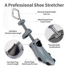 Shoe Stretcher Men, 4-Way Shoe Expander Widener for Wide Feet shoe tree shaper Color Gray