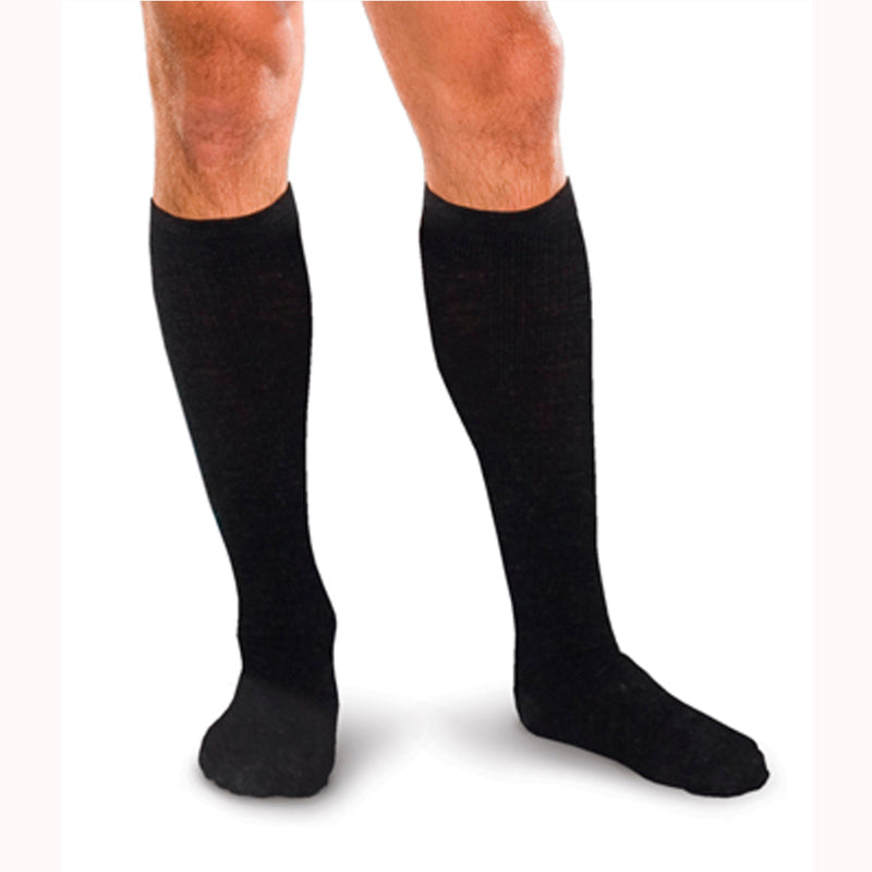 Corresport Sock 30-40 MMHG Black Large - One Pair (