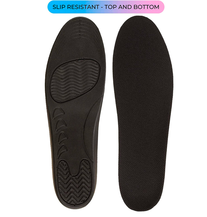 Men Height Increase Insole Full Length Breathable Comfort Lifts/Heel Inserts - 1 Inch Taller IK206