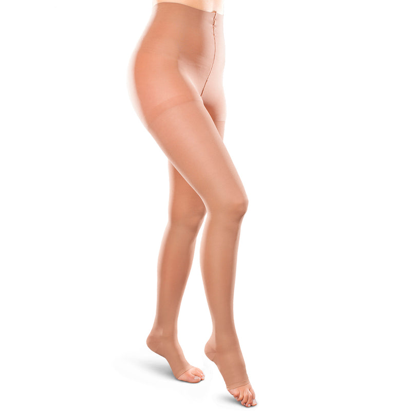 Ease Opaque Mild Support Women's Pantyhose 15 - 20 MMHG Sand X-Large Long (