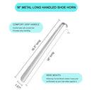 Extra Long Handled Shoe Horn - 16.5 Color Original