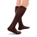 Moderate Support Mens Trouser Socks 20 - 30 MMHG Khaki Small  Short - One Pair  (