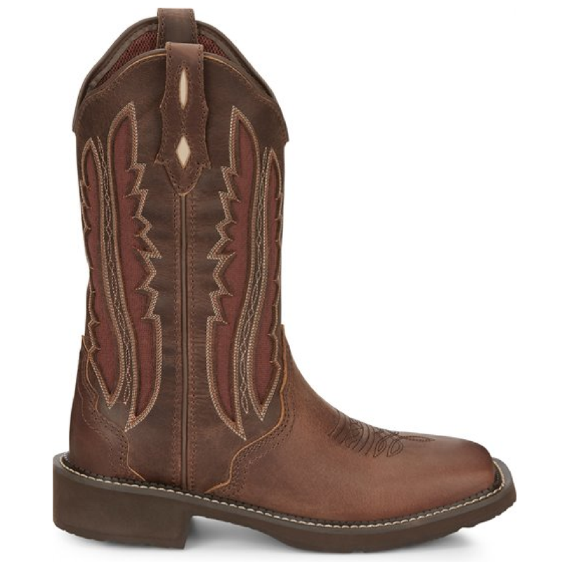 Justin Boots Womens Paisley | Style GY2801 Color Brown