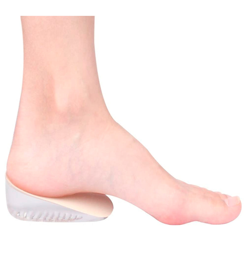 Height Increase Insoles (Beige, Small (1.4" Height))