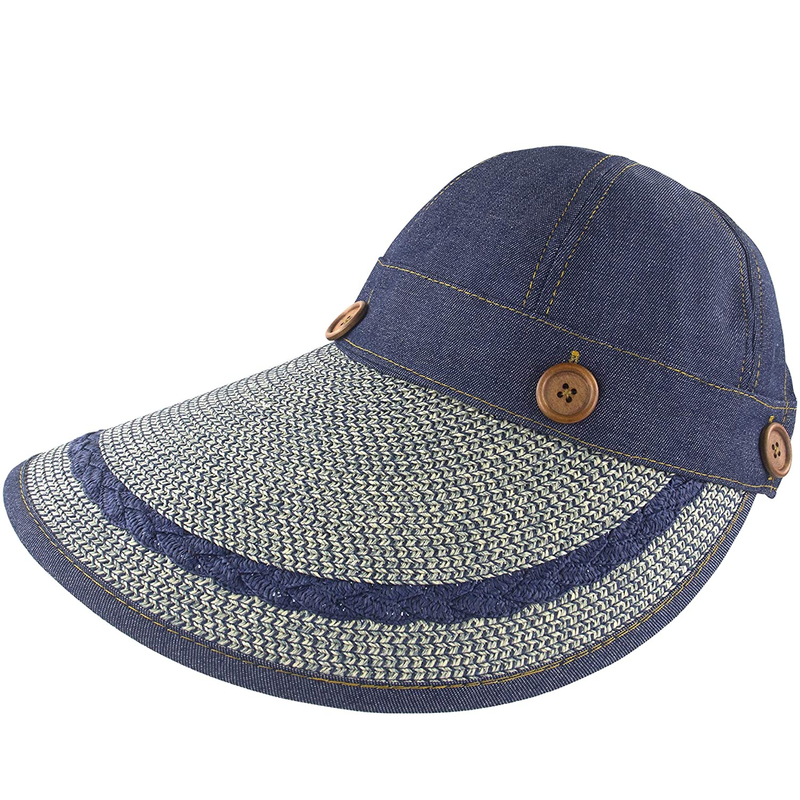 Muryobao | Women's 2-in-1 Reversible Wide Brim Hat