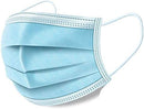 3-Ply Filtering Face Masks, Pack of 50