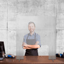 36 X 31 Inch Countertop Sneeze Shield