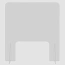 36 X 31 Inch Countertop Sneeze Shield