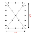 Gold Armour Rainfly Tarp Hammock Premium | Rain Fly Cover Waterproof Ultralight