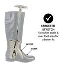 FootFitter Cast Aluminum Boot Instep Stretcher and Vamp Raiser