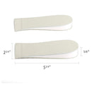 uxcell Height Increase Insoles for Men Women Heel Lift Leather Foam Insert Taller Shoes Pad