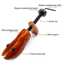 Echodo 2 Way Cedar Shoe Strechers for Men Wooden