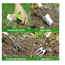 Workpro Garden Tools Set | 7 Pieces Stainless Steel Heavy Duty