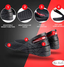 Height Increase Insoles, 4-Layer Orthotic Heel Shoe Lift kit with Air Cushion Elevator Shoe