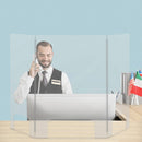 40 X 46.5 Inch Countertop Sneeze Shield