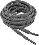 DELELE | 2Pair Oval Shoes laces 42 Colors Half Round 1/4"Athletic ShoeLaces