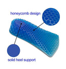 Height Increase Insole Unisex 1 Inch Taller Heel Lift Silicone Invisible 3/4 Length