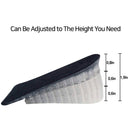 Heel Lift Inserts - Height Increase Insoles for Men & Women - Invisible Silicone Gel Cushion Shoe Pads
