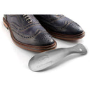 OrthoStep Metal Shoe Horn 7.5 inch - Made in the USA Color Antique Brushed Nickel