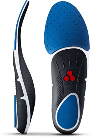 Protalus M100 Max Series | Patented Stress Relief Replacement Premium Shoe Inserts | Anti Fatigue, Alignment Improving Shoe Insoles