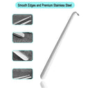Extra Long Handled Shoe Horn - 16.5 Color Chrome