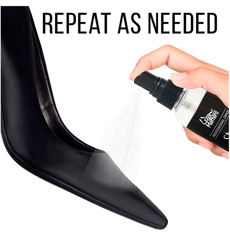 FootMatters Professional Boot Shoe Stretch Spray – Softener Stretc