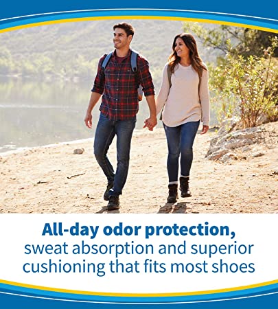 Dr. Scholl's Odor X Odor Fighting Insoles With Activated Charcoal  | Women&Men