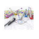 Arteza Metallic Gel Pens | Set of 14 | Bright and Vivid Colors