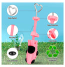 XYH Shoe Stretcher with Dust-Proof Bag, Pair of Tough Plastic Premium Shoe Stretchers, Adjustable Width and Length. Color Pink