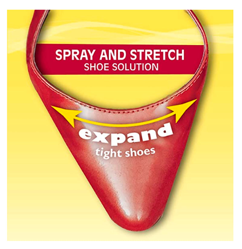 Stretch Genie Boot, Shoe, Glove Spray Solution w/Shoe Stretcher