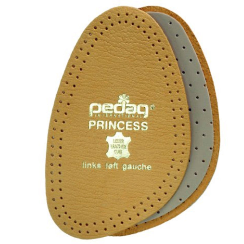 Pedag Princess Cushioning Leather Half Forefoot Insole (