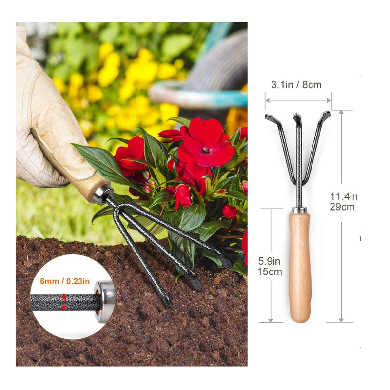 Mosfiata Gardening Tools Set | 3 Pcs Garden Tools Set