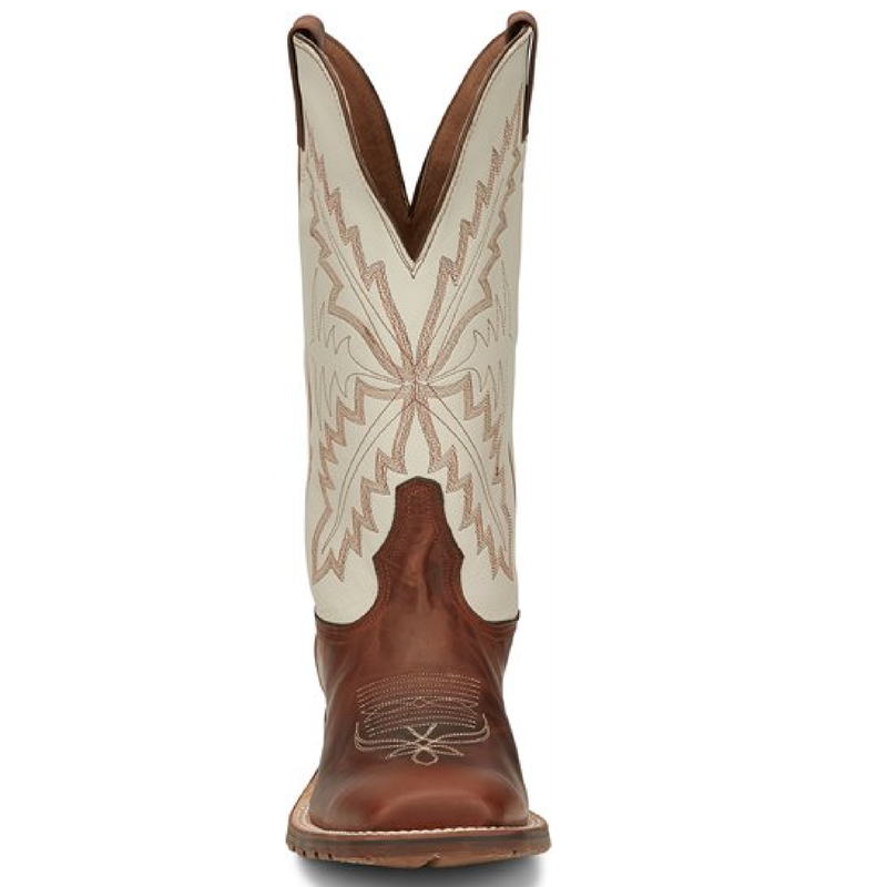 Tony Lama Mens Antonio | Style XT5102 Color White and Brown