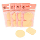 2 Pcs Powder Puff Facial Sponge Puff Wet And Dry Use Double-Sided Round Square Makeup Facial Puff Beauty Gift Easy To Carry