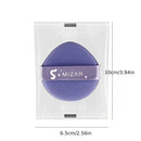 7PCS Powder Puff Face Triangle | Soft Setting Powder Puff | Diversified Colorful Teardrop Round Design Double-sided Use Powder Puffs