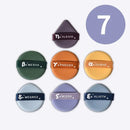 7PCS Powder Puff Face Triangle | Soft Setting Powder Puff | Diversified Colorful Teardrop Round Design Double-sided Use Powder Puffs