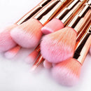 6pcs Black Silver Makeup Brush Set | Complete Makeup Brush Set | Cosmetics Brush Set For Professional Makeup | Synthetic Powder Foundation