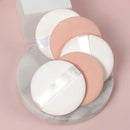 5Pcs Makeup Puff Soft Portable Air Cushion Makeup Sponges For Liquid Cream Foundation And Powder Round Powder Puff With Bag