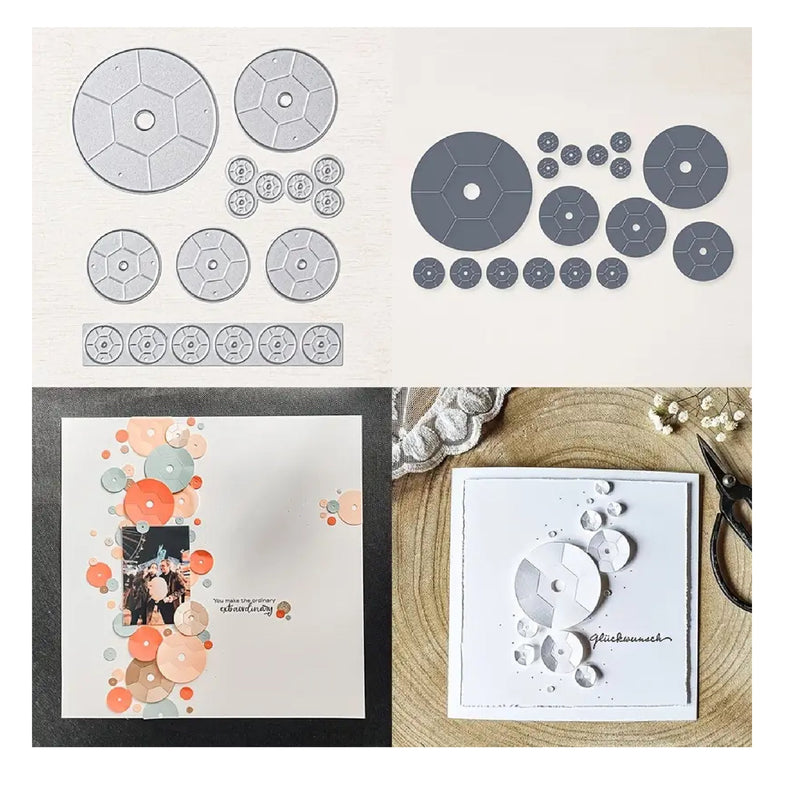 Sequin Die Set | Metal Cutting Dies For Diy