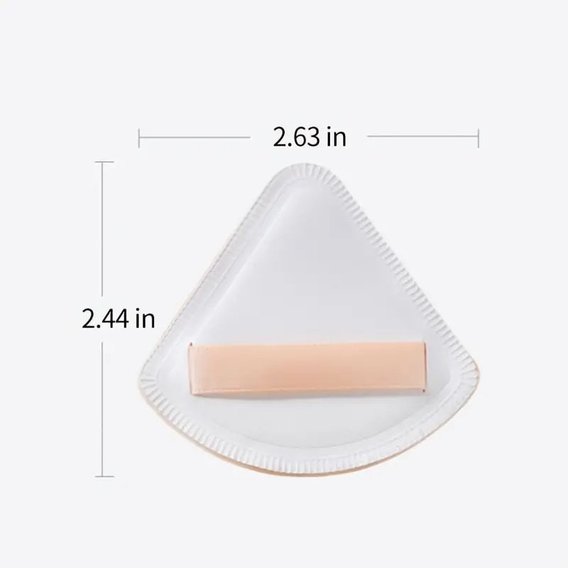 Triangle Powder Puff Air Cushion Puff Makeup Sponge For Liquid Foundation Cream Powder Concealer Wet And Dry Use