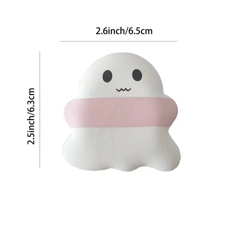 3pcs Makeup Puff For Liquid Foundation Cream Powder Concealer Soft Blending Sponge Cute Ghost Shape Powder Puff