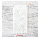 DIY Overlay Stencils Of Flowers Leaves Branches For Painting