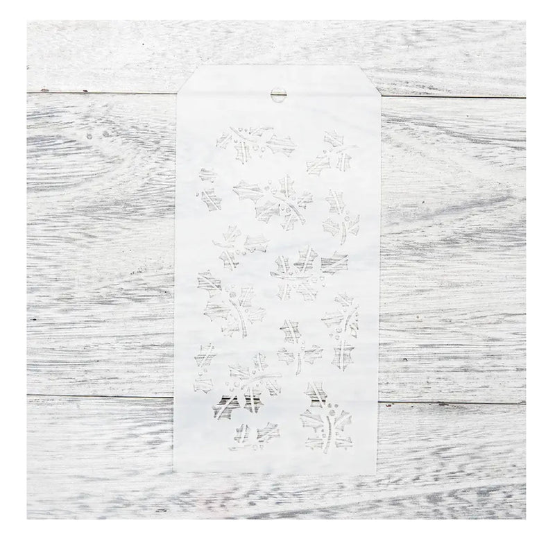 DIY Overlay Stencils Of Flowers Leaves Branches For Painting