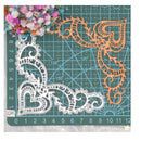 Lace Heart Frame Metal Cutting Dies For Crafts