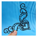 Lace Heart Frame Metal Cutting Dies For Crafts