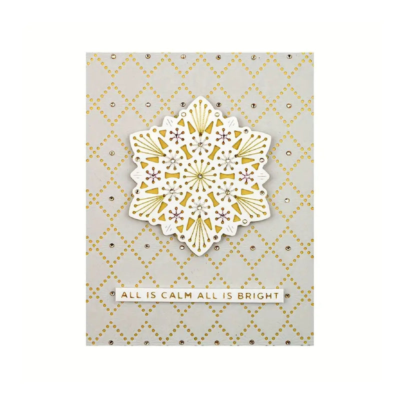Snowflake Frame Cutting Dies For DIY Embossing Card Making