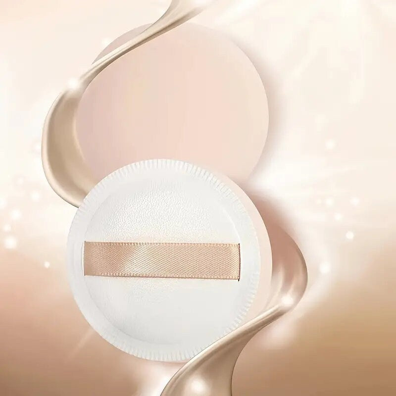 Cotton Powder Puff |  Body Powder Puff Applicator For Loose Mineral Powder Body Powder Cosmetic Foundation Sponges