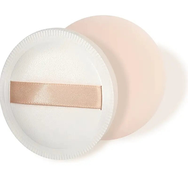Cotton Powder Puff |  Body Powder Puff Applicator For Loose Mineral Powder Body Powder Cosmetic Foundation Sponges