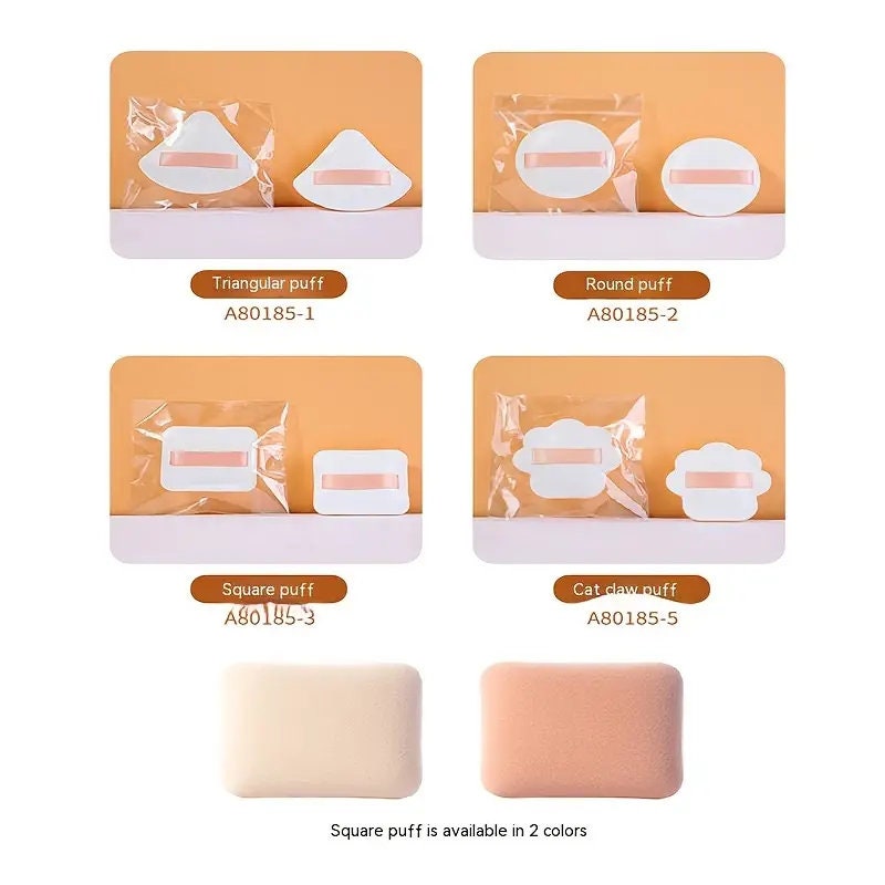 Beauty Makeup Sponge | Ultra Soft Facial Makeup Blender Sponge Powder Puff Face Cosmetic Tool